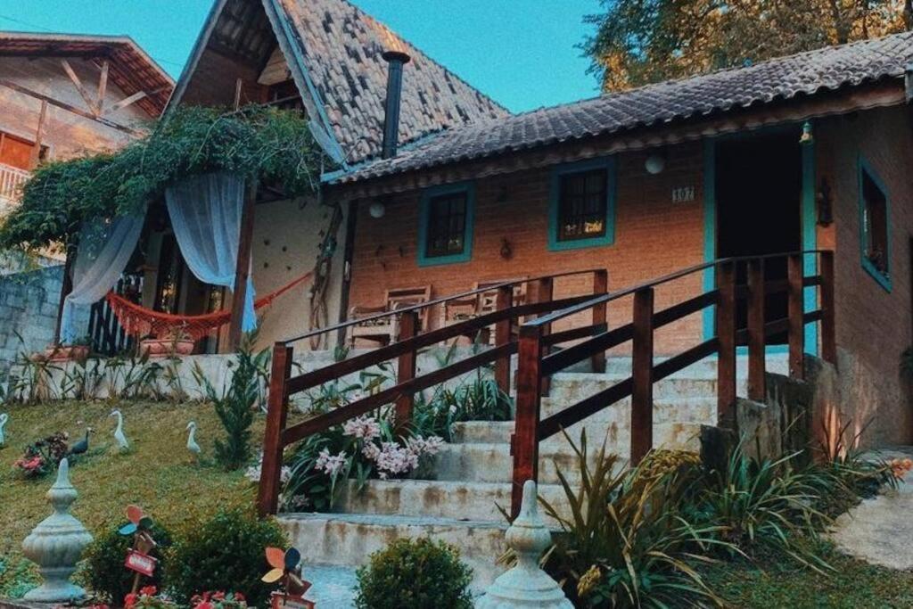 Casa Aconchegante Na Serra. Santo Antônio do Pinhal Eksteriør bilde