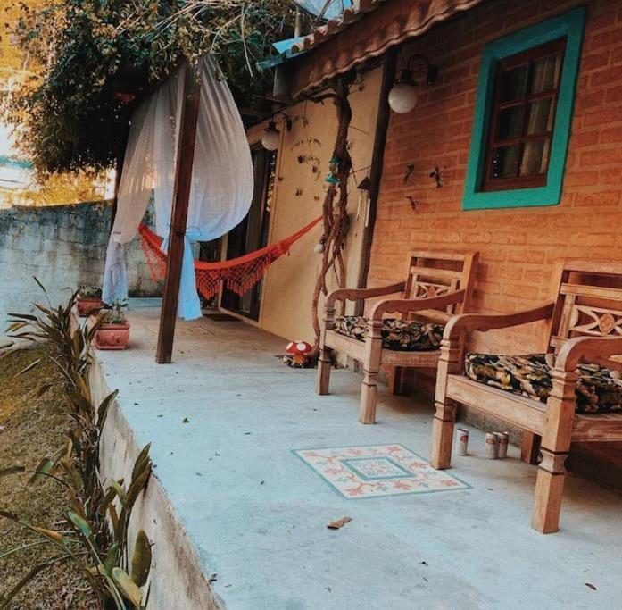 Casa Aconchegante Na Serra. Santo Antônio do Pinhal Eksteriør bilde