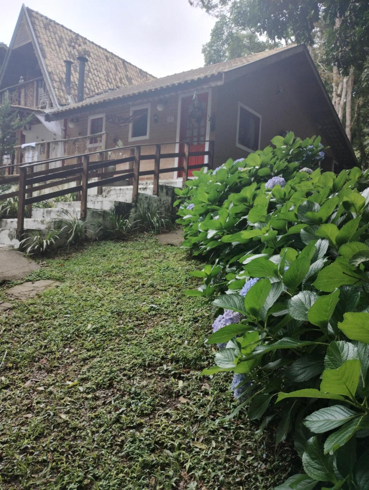 Casa Aconchegante Na Serra. Santo Antônio do Pinhal Eksteriør bilde